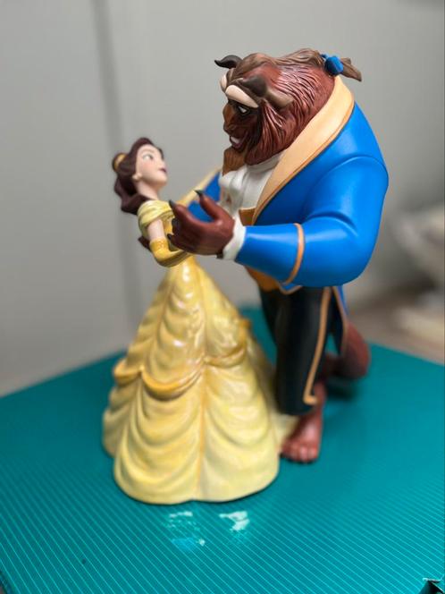 WDCC Belle & Beast ‘Tale as old as time’ porseleinen beeld, Verzamelen, Disney, Zo goed als nieuw, Beeldje of Figuurtje, Assepoester of Belle