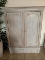 Mooie Servieskast white wash, Gebruikt, 100 tot 150 cm, Ophalen of Verzenden, Met lade(s)