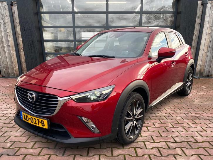 Mazda CX-3 2.0 SkyActiv-G 120 SkyLease GT | Navi | Trekhaak, Auto's, Mazda, Bedrijf, Te koop, CX-3, ABS, Achteruitrijcamera, Airbags