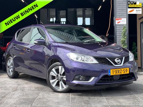 Nissan Pulsar 1.2 DIG-T Tekna|Airco|Navi|Leer|Camera|NAP|APK, Auto's, Nissan, Bedrijf, Te koop, Pulsar, 360° camera, ABS, Airbags