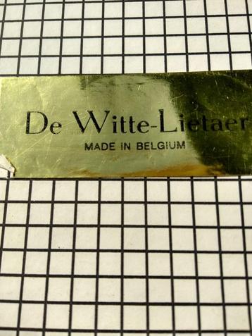 DE WITTE-LIETAER vintage linnen tafelkleed + 8 servet NIEUW! beschikbaar voor biedingen