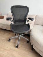 Herman Miller Aeron bureaustoel C Chrome uitvoering, Ophalen of Verzenden, Zo goed als nieuw, Zwart