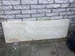 Travertin vensterbank te koop, Ophalen of Verzenden, Zo goed als nieuw, Hardsteen, Vensterbanken
