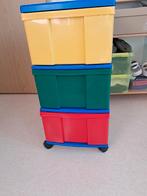 Opbergbox op wieltjes - handig en mobiel!, Huis en Inrichting, Kasten | Ladekasten, Ophalen, Zo goed als nieuw, 3 of 4 laden, Minder dan 100 cm
