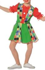 Leuk groen/rood/geel HORROR CLOWN/PIPPO jurk - Halloween, Ophalen, Nieuw, 158 t/m 164, Meisje