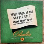 LP Loius Armstrong, Rendezvous at the Sunset Cafe, Ophalen of Verzenden