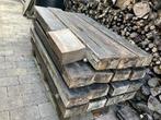 Eiken Balken - Gebruikt, Doe-het-zelf en Verbouw, Hout en Planken, Ophalen, Gebruikt, Minder dan 25 mm, Eiken