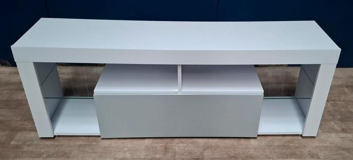 TV meubel / TV kast met lade en vakken, Huis en Inrichting, Kasten | Televisiemeubels, Gebruikt, Minder dan 100 cm, 100 tot 150 cm
