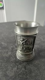 Tinnen drink beker 0,2 liter., Ophalen