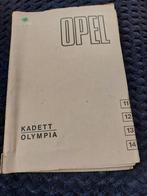 Opel kadett Olympia Franstalig Gm werkplaats handboek, Auto diversen, Handleidingen en Instructieboekjes, Ophalen of Verzenden