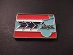 Vespa Scooter ( wegrijdend) logo, pin, Verzamelen, Speldjes, Pins en Buttons, Verzenden, Gebruikt, Overige onderwerpen