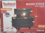 Toolland Vulcanus Houtkachel - Bijna nieuw in doos!, Huis en Inrichting, Ophalen, Vrijstaand, Hout, Nieuw