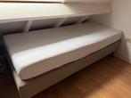 1 persoons logeerbed, Huis en Inrichting, Slaapkamer | Bedden, Ophalen, 90 cm, Eenpersoons, Zo goed als nieuw