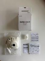 Fujifilm Instax mini 9 instant camera pure white, Ophalen of Verzenden, Polaroid, Fuji