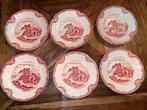 Johnson Bros -  Old Britain Castles . 6 x kop en schotels, Antiek en Kunst, Antiek | Servies los, Ophalen