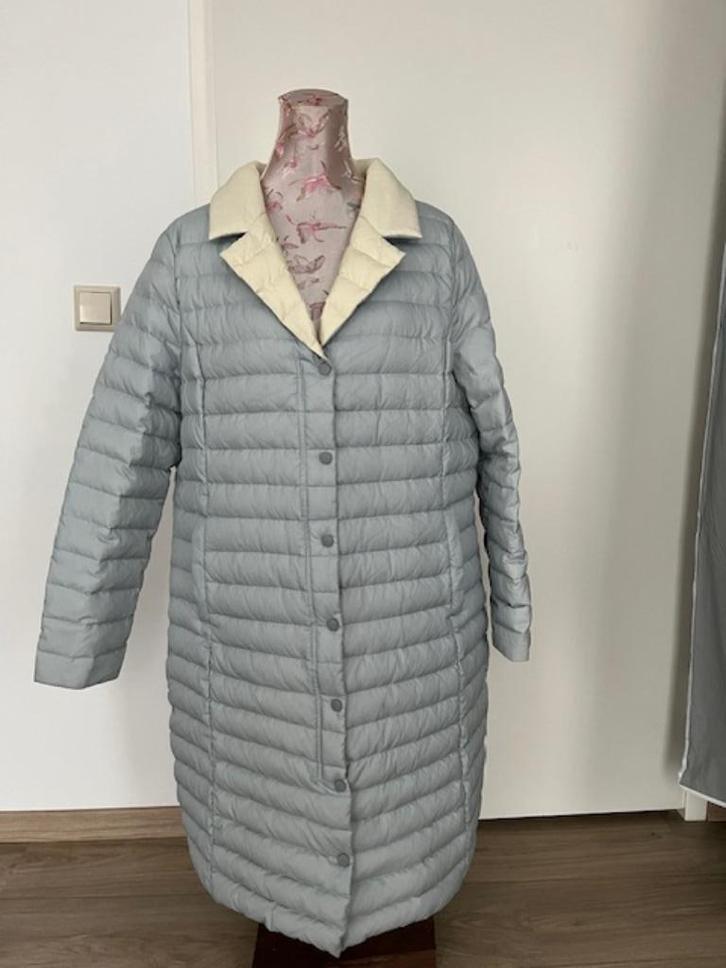 Dons jas van Promiss, blauw, mt 46, zgan, Kleding | Dames, Jassen | Winter, Zo goed als nieuw, Maat 46/48 (XL) of groter, Blauw