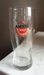 7 VINTAGE AMSTEL MALT GLAZEN, Verzamelen, Ophalen of Verzenden, Zo goed als nieuw, Glas of Glazen, Amstel
