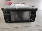 BMW 3 serie E46 radio cd speler met scherm en kabelboom., Ophalen of Verzenden, Gebruikt