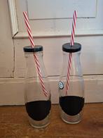 Twee glazen flessen, Ophalen, Glas of Glazen, Overige stijlen, Glas