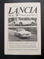 Oude reclame / Advertentie LANCIA Flavia Berlina / Sport '66, Verzenden, Gelezen, Overige merken
