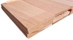 35 Hardhouten planken geschaafd 1.1x11.8 cm - nr: h296