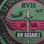 12 A-Java Cie patches, Verzamelen, Militaria | Algemeen, Embleem of Badge, Nederland, Landmacht, Ophalen
