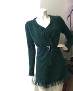 Zacht! No man's land donker groen vest mohair S+M, Kleding | Dames, Maat 38/40 (M), Ophalen of Verzenden, Zo goed als nieuw, No Man's Land