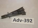 Adv-392 Driewegwissel 9157 Fleischmann Piccolo DB, Gebruikt, Gelijkstroom, Fleischmann, Rails
