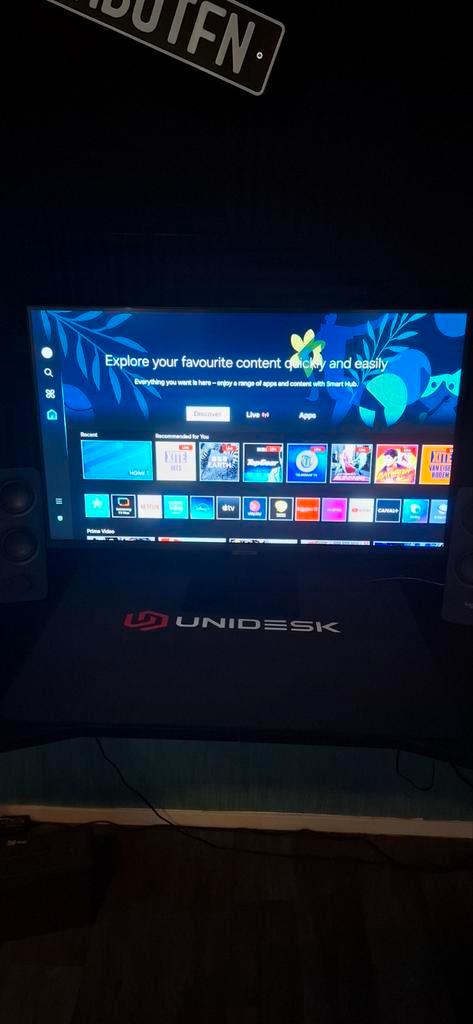 Samsung Smart monitor m7 4k 32 inch met doos bijgeleverd!!!!, Computers en Software, Monitoren, Zo goed als nieuw, HDMI, IPS, Ultra HD (4K)