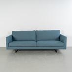 1x Montis Axel Bank 3-zits/190cm Blauw Stof - Slede Zwart