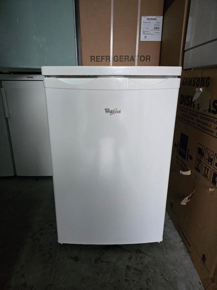 Keurige ruime Whirlpool tafelmodel koelkast met vriesvak!🚚✅, Witgoed en Apparatuur, Koelkasten en IJskasten, Zo goed als nieuw