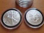 6 x 1 oz American Silver Eagle 2019. Zilver Bullion USA., Postzegels en Munten, Edelmetalen en Baren, Ophalen of Verzenden, Zilver