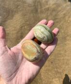 Twee schitterende Onyx Edelstenen eieren 💎 💫, Ophalen of Verzenden