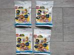 Lego Super Mario series 1, 4 ongeopende zakjes, Ophalen of Verzenden, Nieuw, Complete set, Lego