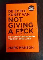 Mark Manson - De edele kunst van not giving a fuck, Ophalen, Zo goed als nieuw, Mark Manson
