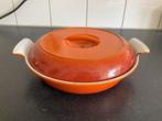 Holland oranje gietijzeren drievaks pan igs, Ophalen of Verzenden, Gebruikt, Gietijzer, Koekenpan of Braadpan