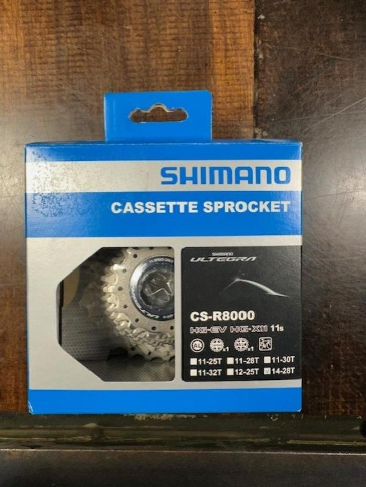 Shimano Ultegra Cassette CS-R8000 11sp  14-28T, Hobby en Vrije tijd, Overige Hobby en Vrije tijd, Nieuw, Ophalen of Verzenden