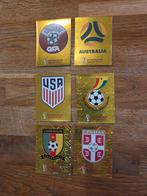 Panini WK 2022 Emblemen, Verzamelen, Sportartikelen en Voetbal, Ophalen of Verzenden, Zo goed als nieuw, Buitenlandse clubs, Poster, Plaatje of Sticker