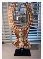 50% korting design schelp touw Papoea ketting metalen stand, Ophalen of Verzenden