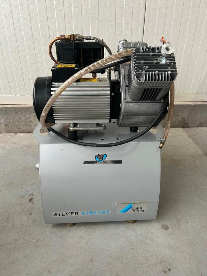 Mr Dental l Dürr Dental l Compressor 2 cilinder l Tandarts, Diversen, Verpleegmiddelen, Gebruikt, Ophalen of Verzenden