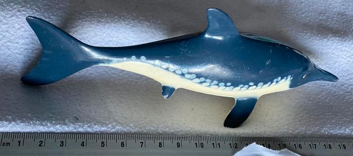 Vintage Ichthysaurus Invicta Plastics  19cm 1986 figuurtje, Verzamelen, Poppetjes en Figuurtjes, Gebruikt, Ophalen of Verzenden