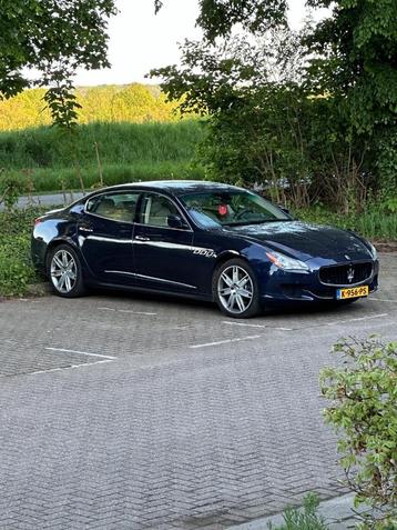Maserati Quattroporte 3.0 S Q4 302KW 2014 Blauw beschikbaar voor biedingen