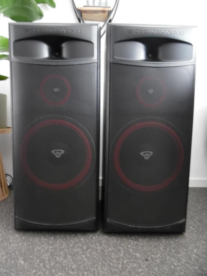 Zeldzaam aangeboden Cerwin Vega XLS15 speakerset, Audio, Tv en Foto, Luidsprekers, Zo goed als nieuw, Front, Rear of Stereo speakers