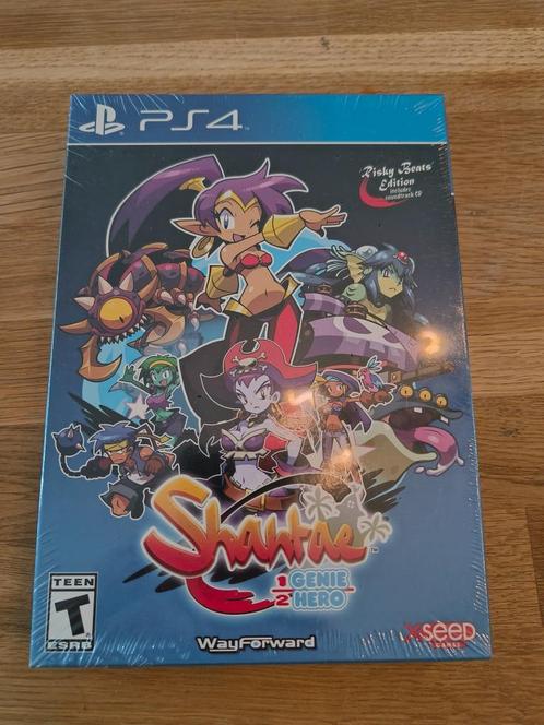 Shantae 1/2 Genie Hero Risky Beats Edition *SEALED*, Spelcomputers en Games, Games | Sony PlayStation 4, Nieuw, Muziek, 1 speler