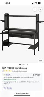 Ikea Fredde game bureau zwart, Huis en Inrichting, Ophalen, Zo goed als nieuw