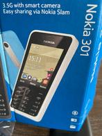 Nokia 301 3.5G HSPA, Telecommunicatie, Mobiele telefoons | Nokia, Zonder abonnement, Ophalen of Verzenden, Zo goed als nieuw, Zwart
