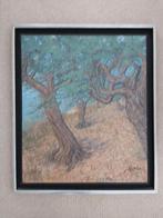 Jo Lodeizen olieverf ' Olijfbomen', Ophalen