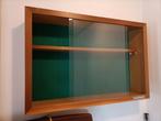 Vintage Heemskerk Wandvitrine met Schuifdeuren, Huis en Inrichting, Kasten | Vitrinekasten, Glas, Vintage, Minder dan 25 cm, Minder dan 100 cm