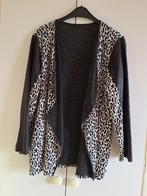 Vest met print zwart 50-52, Ophalen of Verzenden, Zo goed als nieuw, Maat 46/48 (XL) of groter, Overige kleuren