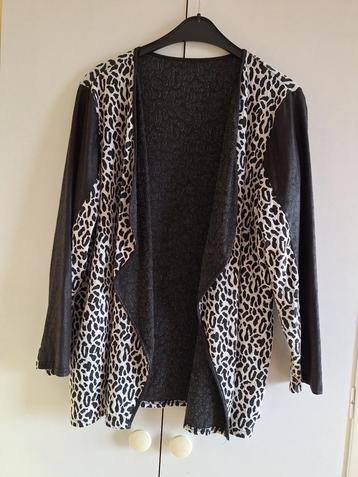 Vest met print zwart 50-52 beschikbaar voor biedingen